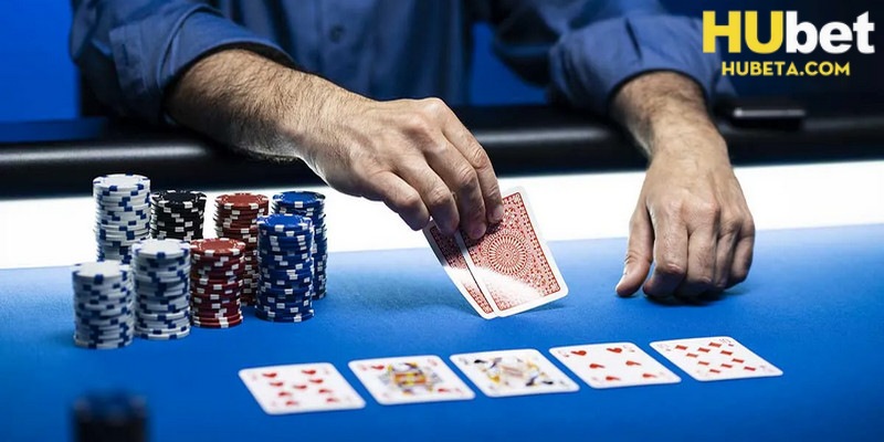 Luật chơi chung của một ván poker HUBET