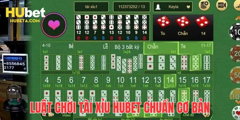 Tham khảo những cửa dự đoán phổ biến thường gặp trong tài xỉu HUBET